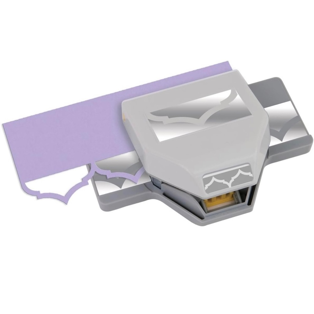 EK Tools LARGE Edge Punch - Point Arch Pattern